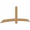 Ekena Millwork Bellingham Timber Gable Bracket, Western Red Cedar, 96"W x 36"H x 1 1/2"D x 5 1/2"F, 9/12 Pitch GBW096X36X0206BEL00SWR - alternate 2